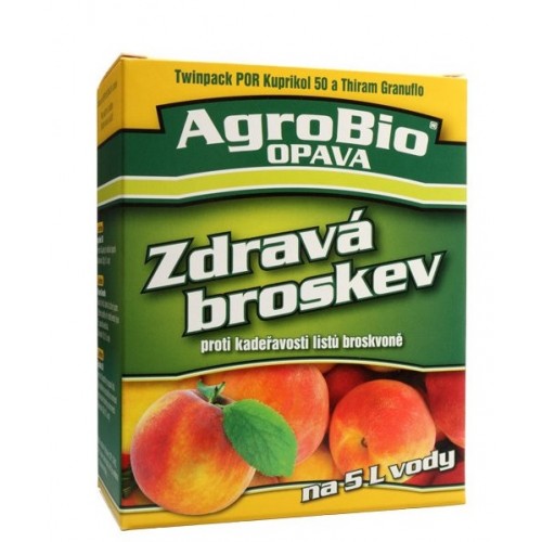 AgroBio Zdravá broskev - souprava 2x30 g + 1x15 g 003231 AgroBio Zdravá broskev - souprava 2x30 g + 1x15 g 003231