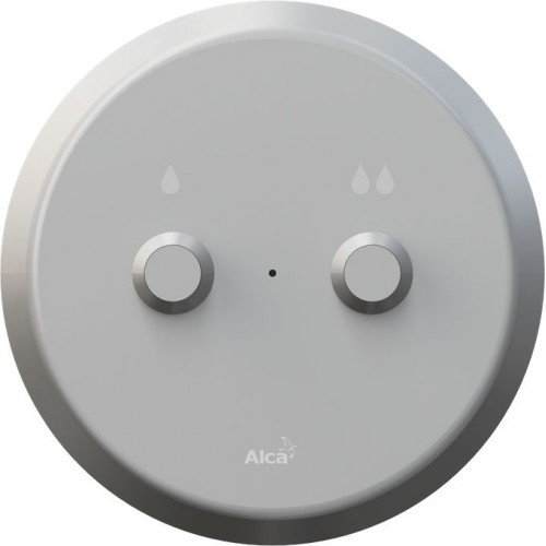 ALCAPLAST Duální oddálené elektronické splachování ruční, kov MEO10 ALCAPLAST Duální oddálené elektronické splachování ruční, kov MEO10