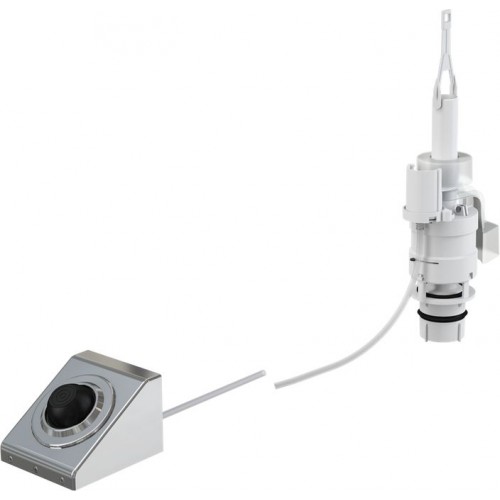 ALCAPLAST Oddálené pneumatické splachování nožní na zeď kov MPO13 ALCAPLAST Oddálené pneumatické splachování nožní na zeď kov MPO13