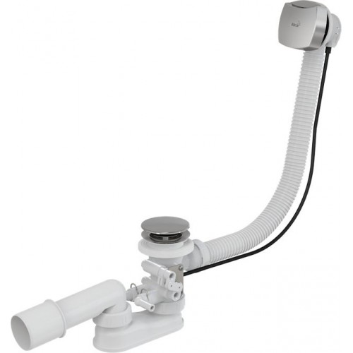ALCAPLAST Sifon pro hydromasážní vany chrom A566-112122 ALCAPLAST Sifon pro hydromasážní vany chrom A566-112122