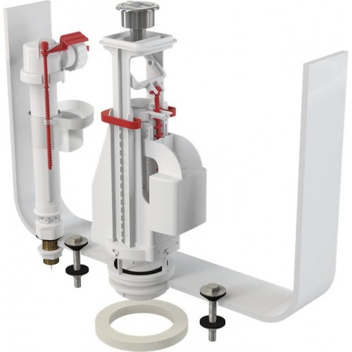 ALCAPLAST Splachovací souprava s dvoutlačítkem SA08ASK 1/2"