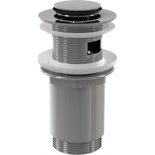 ALCAPLAST výpusť umyvadlová click/clack 5/4" celokovová s přepadem, malá zátka A391 ALCAPLAST výpusť umyvadlová click/clack 5/4" celokovová s přepadem, malá zátka A391