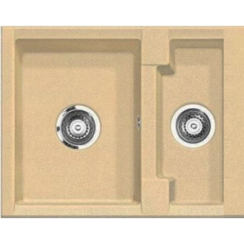 ALVEUS Cubo 20 dřez Algranit, cappuccino metalic 1054650 ALVEUS Cubo 20 dřez Algranit, cappuccino metalic 1054650