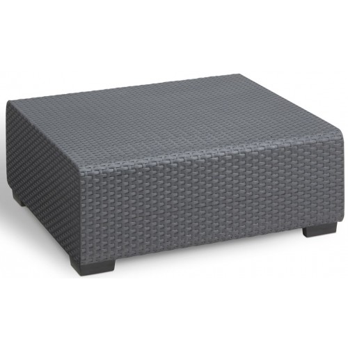 ALLIBERT SALTA/SAPPORO Stolek, 70 x 70 x 30 cm, grafit 17206013 ALLIBERT SALTA/SAPPORO Stolek, 70 x 70 x 30 cm, grafit 17206013