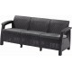 KETER CORFU LOVE SEAT MAX Pohovka, 182 x 70 x 79cm, grafit/šedá 17197959