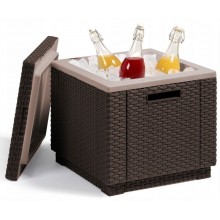 KETER ICE CUBE Chladící box, 42 x 42 x 41 cm, hnědá 17194600