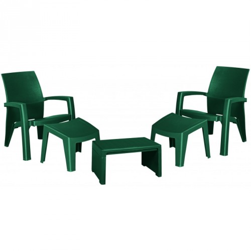 ALLIBERT Zahradní set LAGO MAXI relax zelená 97/65 ALLIBERT Zahradní set LAGO MAXI relax zelená 97/65