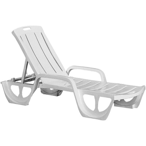 CURVER FLORIDA lehátko, 190 x 67 x 42 cm, světle šedá 17180024 CURVER FLORIDA lehátko, 190 x 67 x 42 cm, světle šedá 17180024