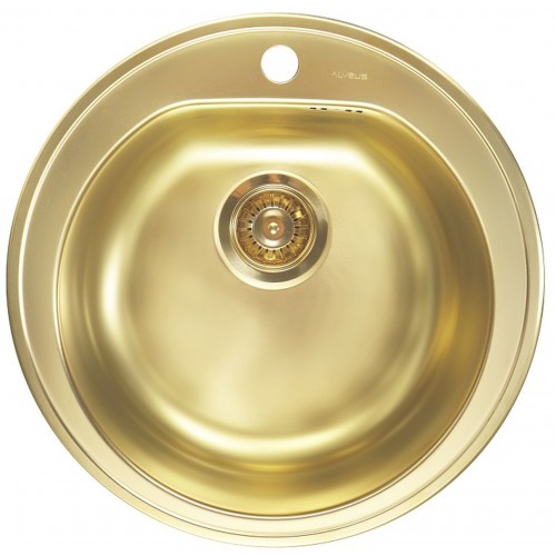 ALVEUS FORM 30 Monarch kuchyňský dřez 510 mm, gold 1070808 ALVEUS FORM 30 Monarch kuchyňský dřez 510 mm, gold 1070808