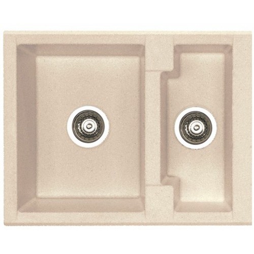 ALVEUS Cubo 20 dřez Algranit, 620 x 500 mm, terra 1054641 ALVEUS Cubo 20 dřez Algranit, 620 x 500 mm, terra 1054641