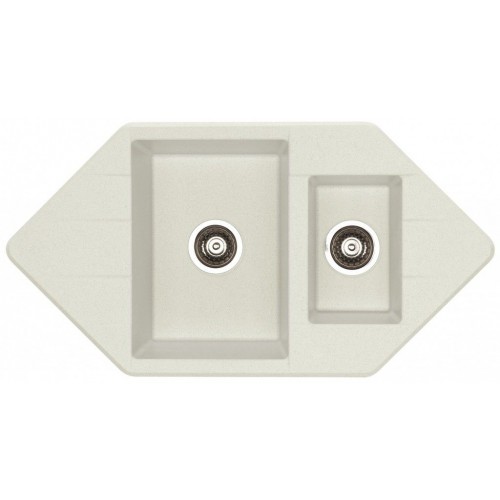 ALVEUS Cubo 80 dřez Algranit, 952 x 500 mm, cream 1088569 ALVEUS Cubo 80 dřez Algranit, 952 x 500 mm, cream 1088569
