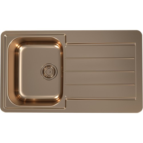 ALVEUS LINE 20 Monarch kuchyňský dřez, 860 x 500 mm, copper 1068985 ALVEUS LINE 20 Monarch kuchyňský dřez, 860 x 500 mm, copper 1068985