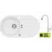ALVEUS set dřez Niagara 40 white + baterie AM 120 white +dárek