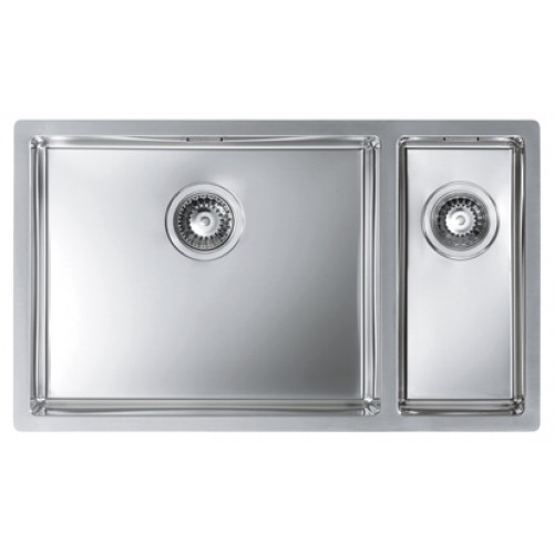 ALVEUS Quadrix 150 kuchyňský dřez, satin, levý ALVEUS Quadrix 150 kuchyňský dřez, satin, levý
