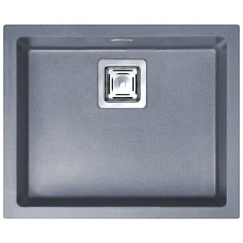 ALVEUS QUADRIX 50 kuchyňský dřez granitový, 560 x 460 mm, steel 04 ALVEUS QUADRIX 50 kuchyňský dřez granitový, 560 x 460 mm, steel 04
