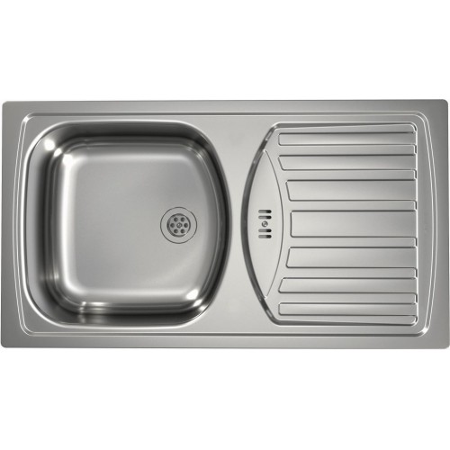 ALVEUS BASIC 150 kuchyňský dřez nerez, 780 x 435 mm, satin 1009158 ALVEUS BASIC 150 kuchyňský dřez nerez, 780 x 435 mm, satin 1009158