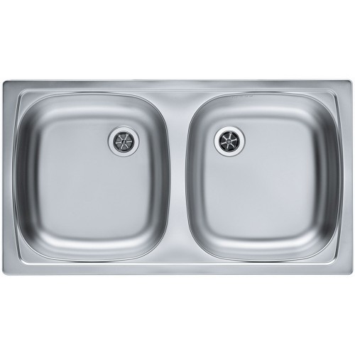 ALVEUS BASIC 160 kuchyňský dřez nerez, 780 x 435 mm, satin 1039144 ALVEUS BASIC 160 kuchyňský dřez nerez, 780 x 435 mm, satin 1039144