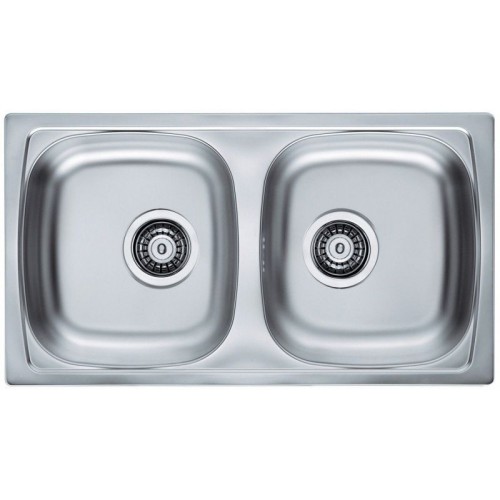ALVEUS BASIC 160 FI 90 kuchyňský dřez nerez, 780 x 435 mm, dekor 1049434 ALVEUS BASIC 160 FI 90 kuchyňský dřez nerez, 780 x 435 mm, dekor 1049434