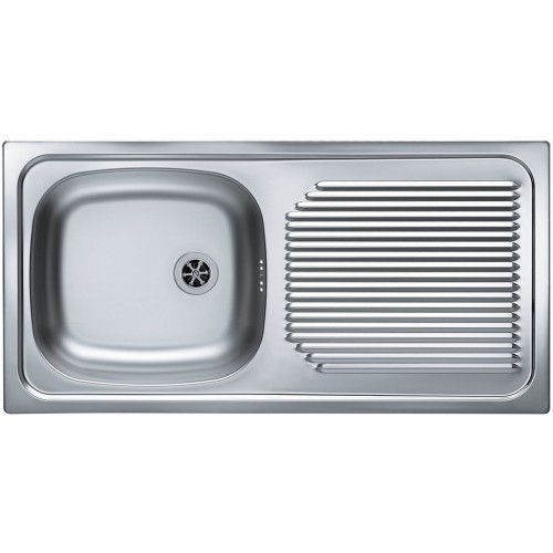 ALVEUS BASIC 60 kuchyňský dřez nerez, 860 x 435 mm, dekor 1009181 ALVEUS BASIC 60 kuchyňský dřez nerez, 860 x 435 mm, dekor 1009181
