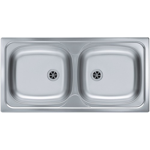 ALVEUS BASIC 70 kuchyňský dřez nerez, 860 x 435 mm, satin 1008846 ALVEUS BASIC 70 kuchyňský dřez nerez, 860 x 435 mm, satin 1008846