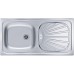 ALVEUS BASIC 80 kuchyňský dřez nerez, 860 x 435 mm, 1008844
