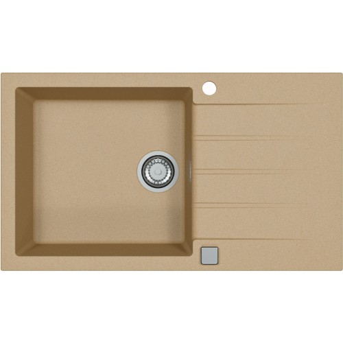 ALVEUS CADIT 40 kuchyňský dřez granitový, 860 x 500 mm, beige 1132029 ALVEUS CADIT 40 kuchyňský dřez granitový, 860 x 500 mm, beige 1132029