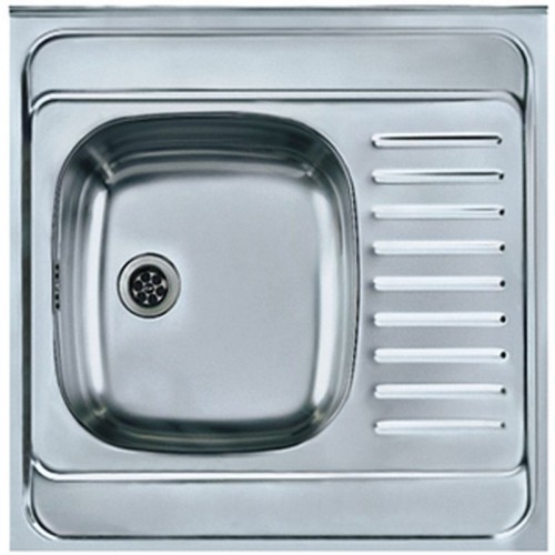 ALVEUS CLASSIC 20 satin celoplošný dřez levý, 60x60 cm, 1009267 ALVEUS CLASSIC 20 satin celoplošný dřez levý, 60x60 cm, 1009267