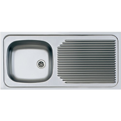 ALVEUS Compact 50 kuchyňský dřez, satin 1008954