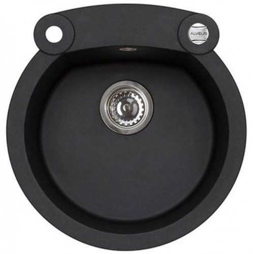 ALVEUS ROLL 10 granitový dřez, 530 mm, černá 91 1090969 ALVEUS ROLL 10 granitový dřez, 530 mm, černá 91 1090969
