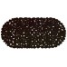 ARTTEC Předložka koupelnová 68 x 35 cm PVC black MSV00465