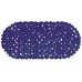 ARTTEC Předložka koupelnová 68 x 35 cm PVC navy blue MSV00470
