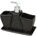 ARTTEC SET 1 - BLACK Série koupelnových doplňků SOR01341