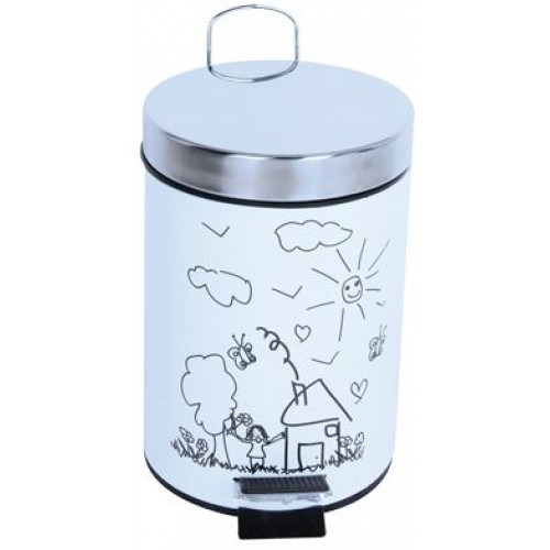 ARTTEC Koš odpadkový - 3 l - kov + nerez - children´s garden MSV00201 ARTTEC Koš odpadkový - 3 l - kov + nerez - children´s garden MSV00201