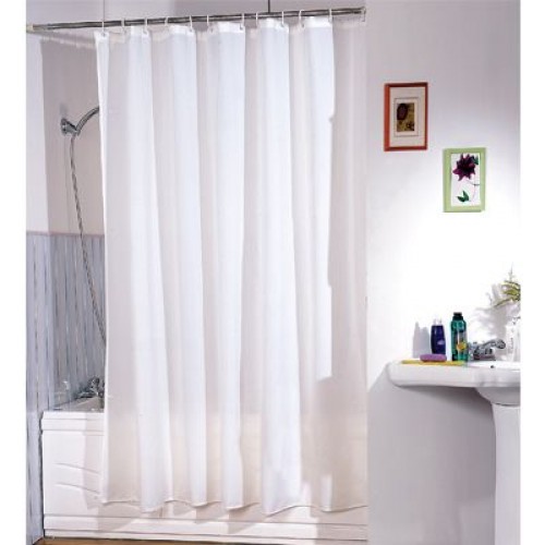 ARTTEC Sprchový závěs - 120x200 cm - polyester - white MSV00505 ARTTEC Sprchový závěs - 120x200 cm - polyester - white MSV00505
