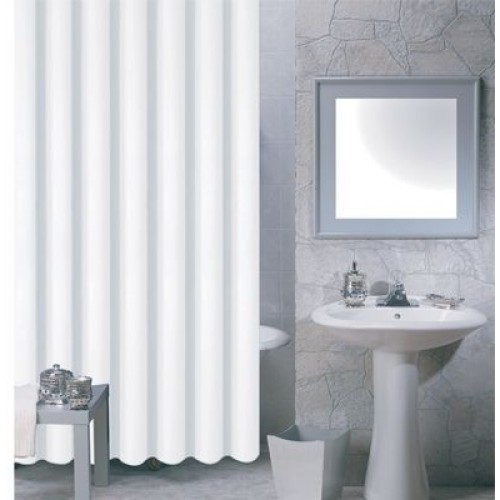 ARTTEC Sprchový závěs - 180x200 cm - PVA - white MSV00594 ARTTEC Sprchový závěs - 180x200 cm - PVA - white MSV00594