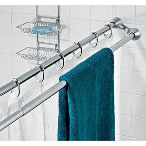ARTTEC Závěsová tyč s držákem na ručník - 75-125 cm - nerez MSV00794 ARTTEC Závěsová tyč s držákem na ručník - 75-125 cm - nerez MSV00794