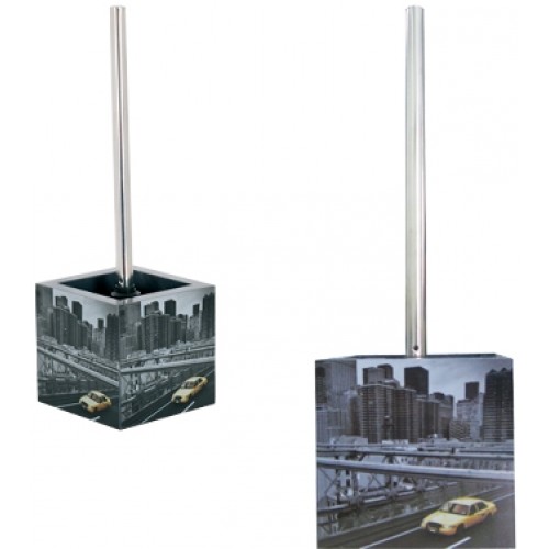 ARTTEC WC štětka - MDF - new york MSV00073 ARTTEC WC štětka - MDF - new york MSV00073