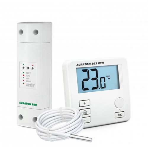 AURATON S03 RTH bezdrátový termostat pro oběhová čerpadla, 16A AURATON S03 RTH bezdrátový termostat pro oběhová čerpadla, 16A