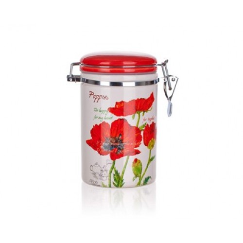 BANQUET Dóza 750ml Red Poppy 60ZF1374RP BANQUET Dóza 750ml Red Poppy 60ZF1374RP