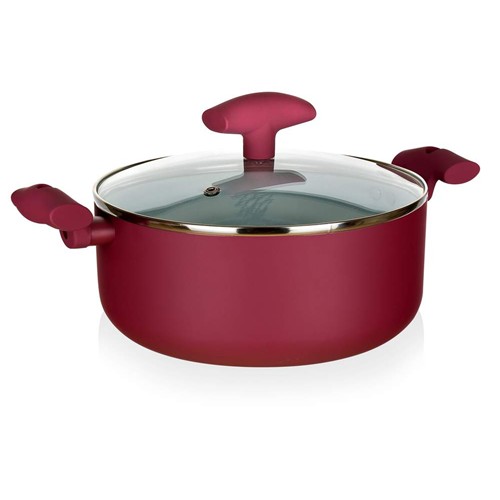 BANQUET INSPIRA Kastrol s keramickým povrchem 28 x 12 cm, se skleněnou poklicí 40060128 BANQUET INSPIRA Kastrol s keramickým povrchem 28 x 12 cm, se skleněnou poklicí 40060128