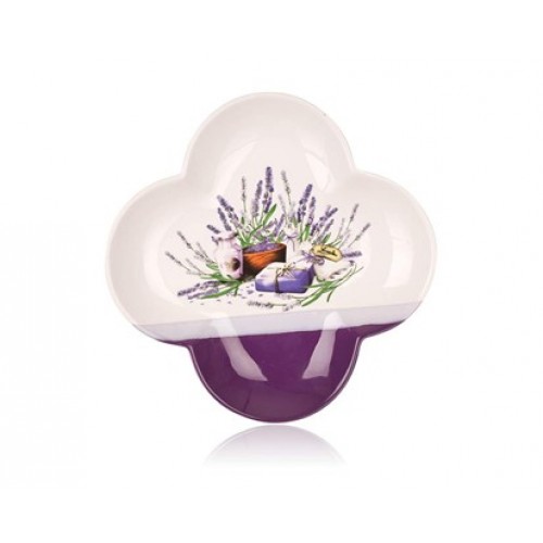 BANQUET LAVENDER Servírovací mísa čtyřlístek 32cm 60SM03L BANQUET LAVENDER Servírovací mísa čtyřlístek 32cm 60SM03L