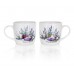 BANQUET 2 dílná sada hrnků LAVENDER 360 ml 60JG007