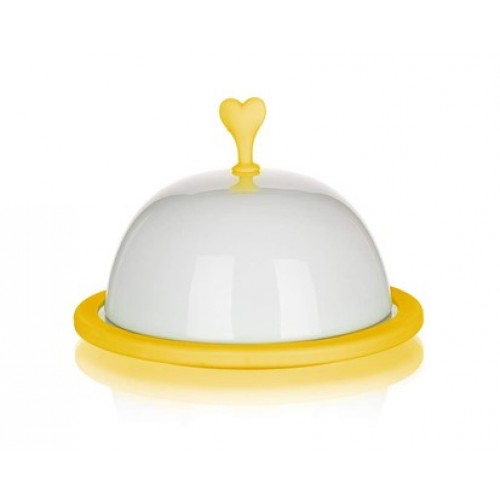 BANQUET Servírovací podnos s poklopem 15cm COLOR PLUS YELLOW 60338021Y BANQUET Servírovací podnos s poklopem 15cm COLOR PLUS YELLOW 60338021Y