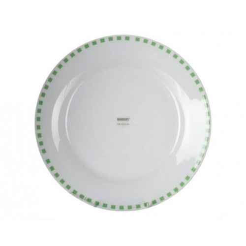 BANQUET Talíř mělký 24cm CUBITO GREEN 60112W112120 BANQUET Talíř mělký 24cm CUBITO GREEN 60112W112120