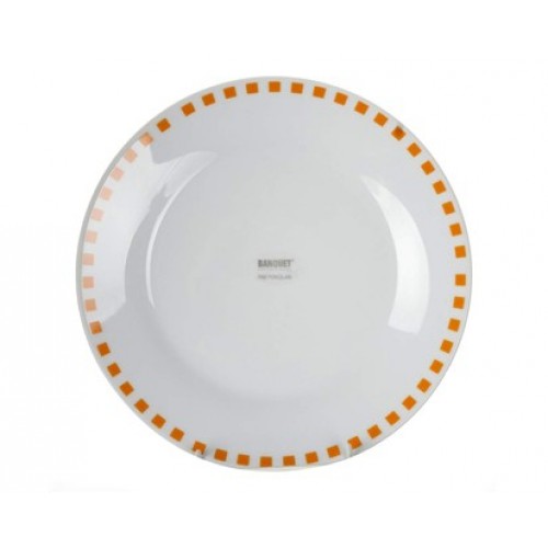 BANQUET Talíř desertní 19cm CUBITO ORANGE 60113W112202 BANQUET Talíř desertní 19cm CUBITO ORANGE 60113W112202