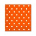 PROCOS Ubrousky 3-vrstvé 33x33 cm, 20 KS Orange Dots 4483211