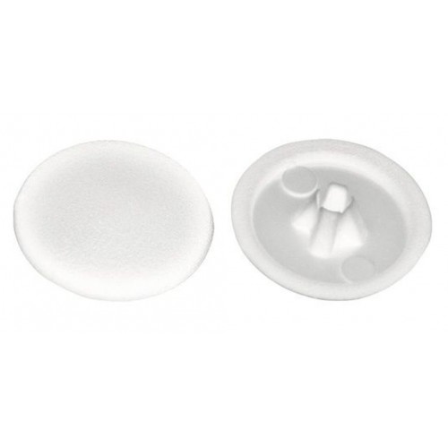 Krytka plastiková pro univerzální vruty bílá, 30 ks Krytka plastiková pro univerzální vruty bílá, 30 ks