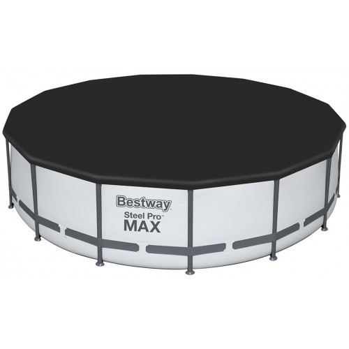 BESTWAY Krycí plachta pro bazén 457 cm, černá 58038 BESTWAY Krycí plachta pro bazén 457 cm, černá 58038