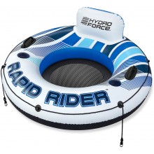BESTWAY Hydro-Force Rapid Rider Nafukovací křeslo s opěrkou 122 x 48,5 cm 43116