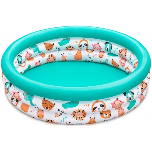 BESTWAY Safari Pals Dětský bazén 102 x 25 cm 51008 BESTWAY Safari Pals Dětský bazén 102 x 25 cm 51008